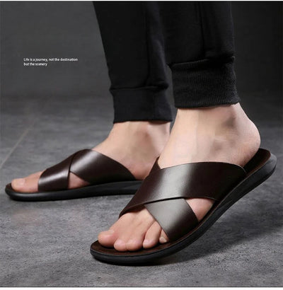 Lyle | Elegant Leather Sandals