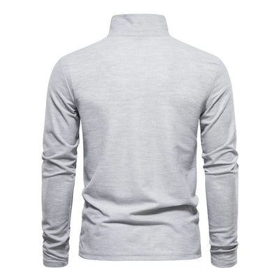 Xavier | Casual Long Sleeved Polo Shirt