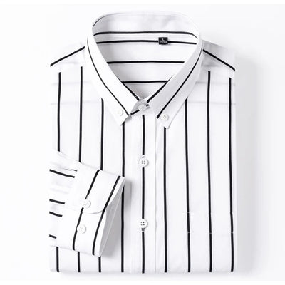 John | Elegant Striped Cotton Shirt