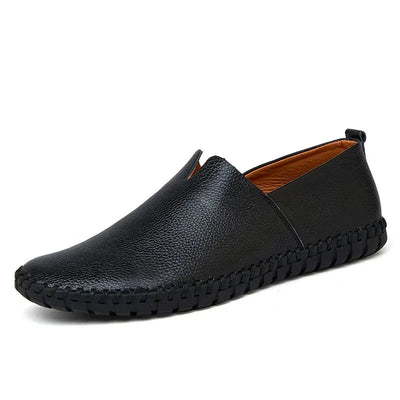 Miles | Breathable Leather Loafers