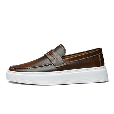 Jasper | Slip-On Leather Boat Shoes