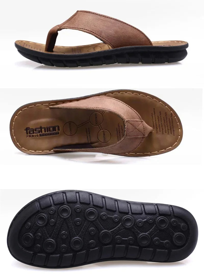 Dennis | Leather Men's Sandals