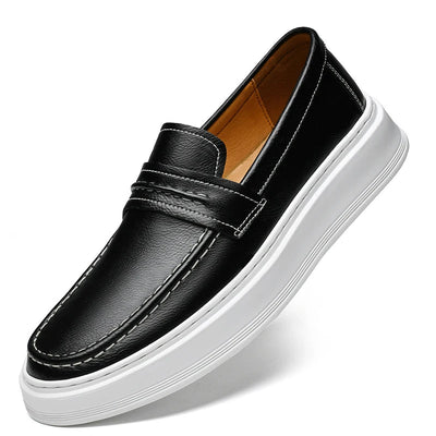 Jasper | Slip-On Leather Boat Shoes