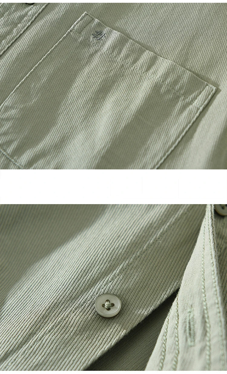 Michael | Short Sleeved Cotton Shirt