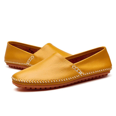 Gordon | Light Leather Loafers
