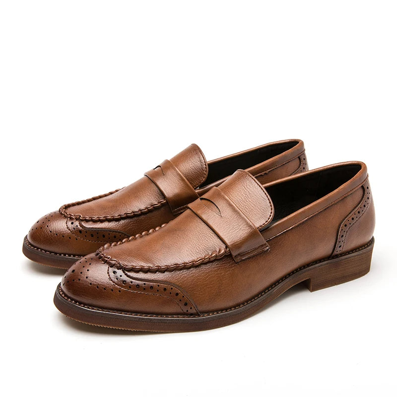 Newton | Chic Leather Loafers