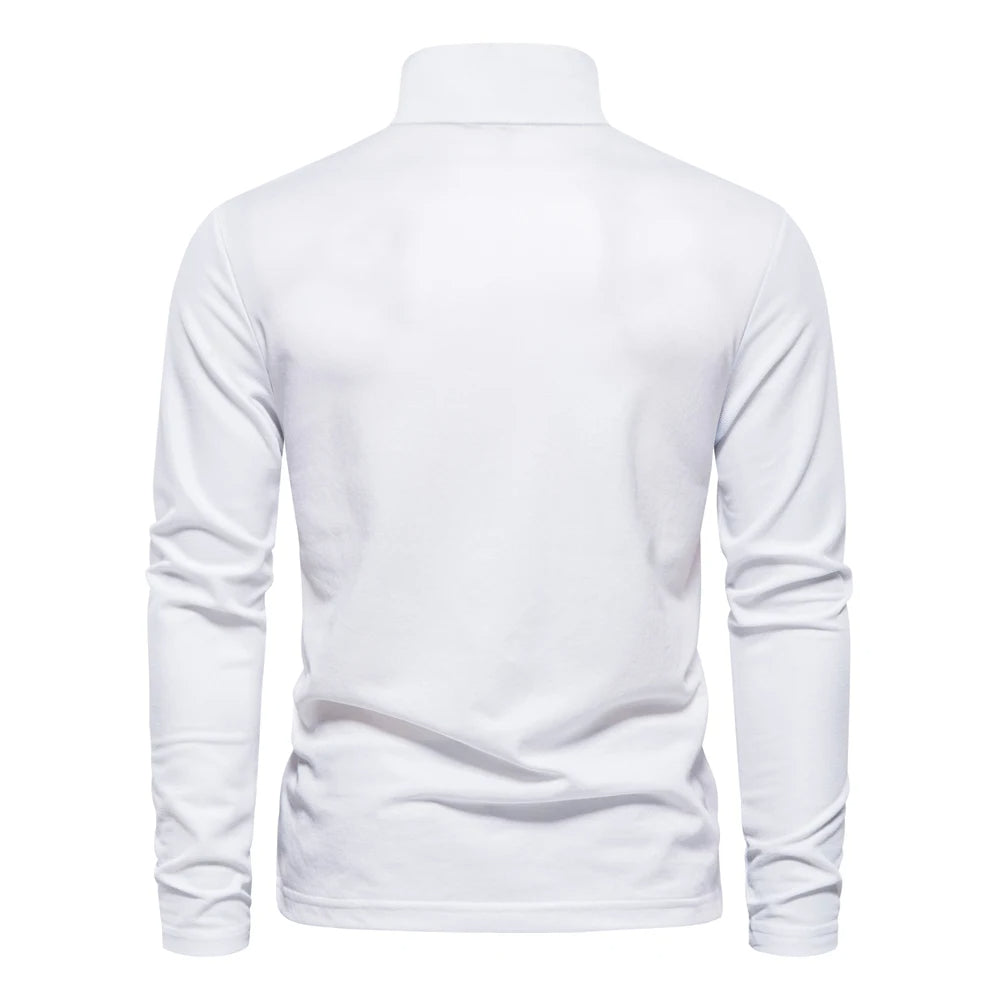 Xavier | Casual Long Sleeved Polo Shirt