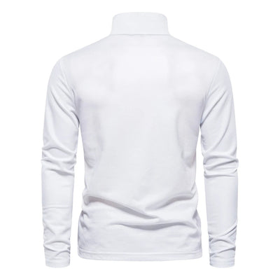 Xavier | Casual Long Sleeved Polo Shirt