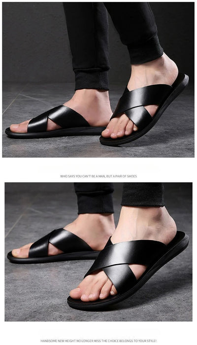 Lyle | Elegant Leather Sandals