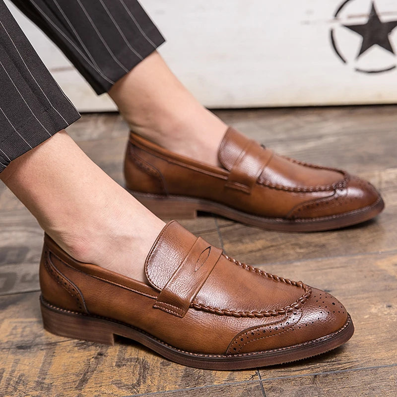 Newton | Chic Leather Loafers