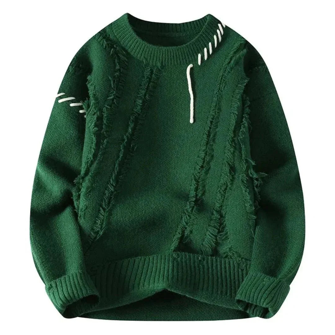 Dante | Modern men's sweater with geometric element design