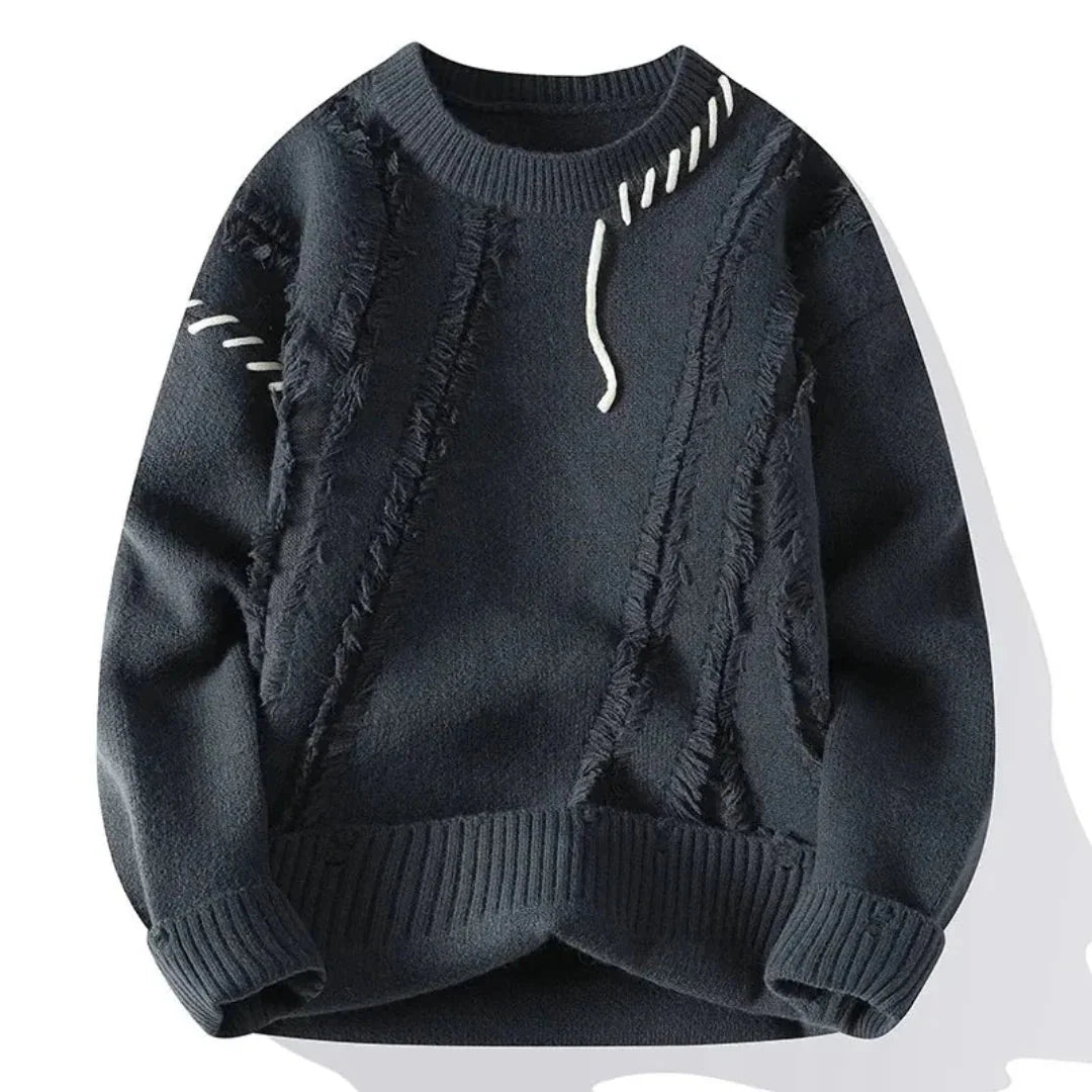 Dante | Modern men's sweater with geometric element design