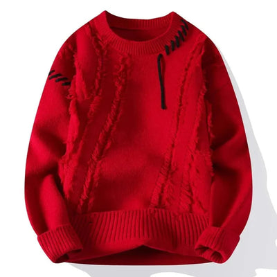 Dante | Modern men's sweater with geometric element design