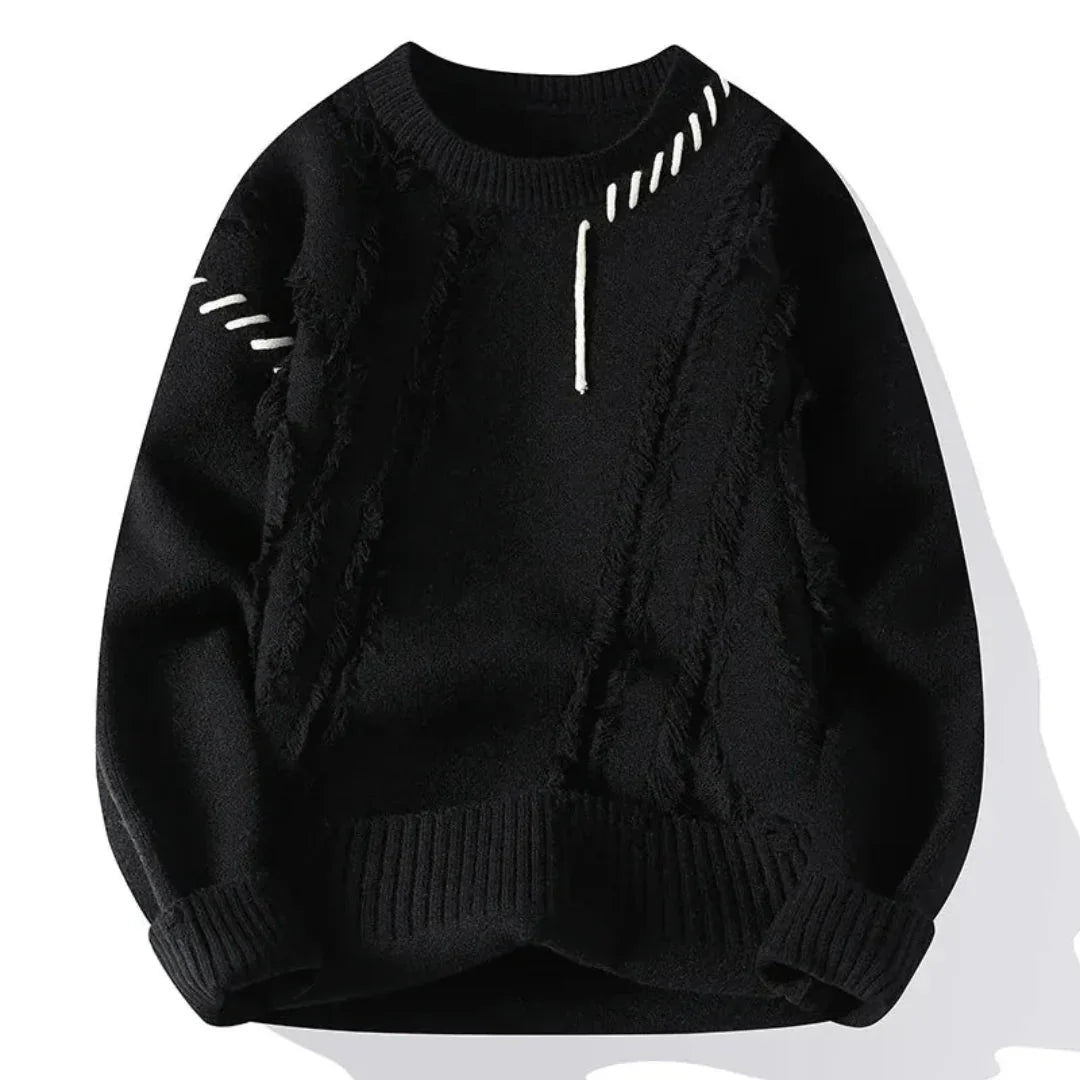 Dante | Modern men's sweater with geometric element design
