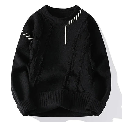 Dante | Modern men's sweater with geometric element design