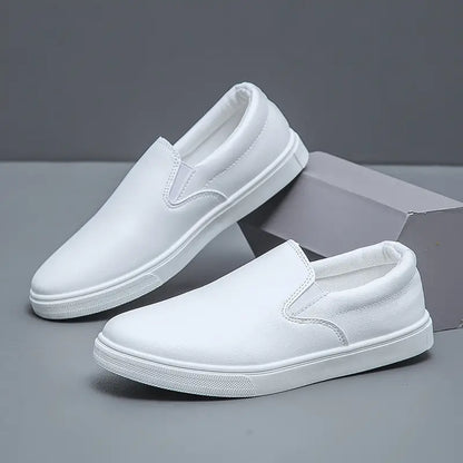 Ceferino® | Leather Slip On Shoes