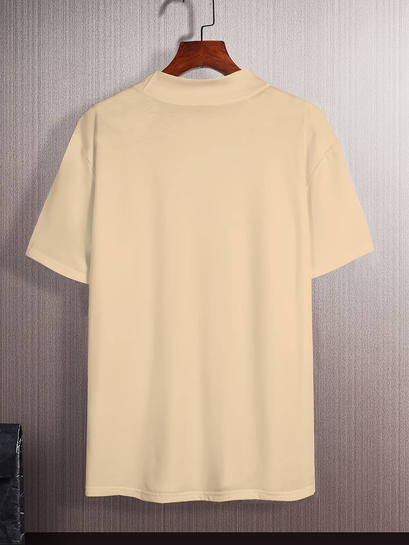 Eddy® | Elegant T-Shirt With A High Collar