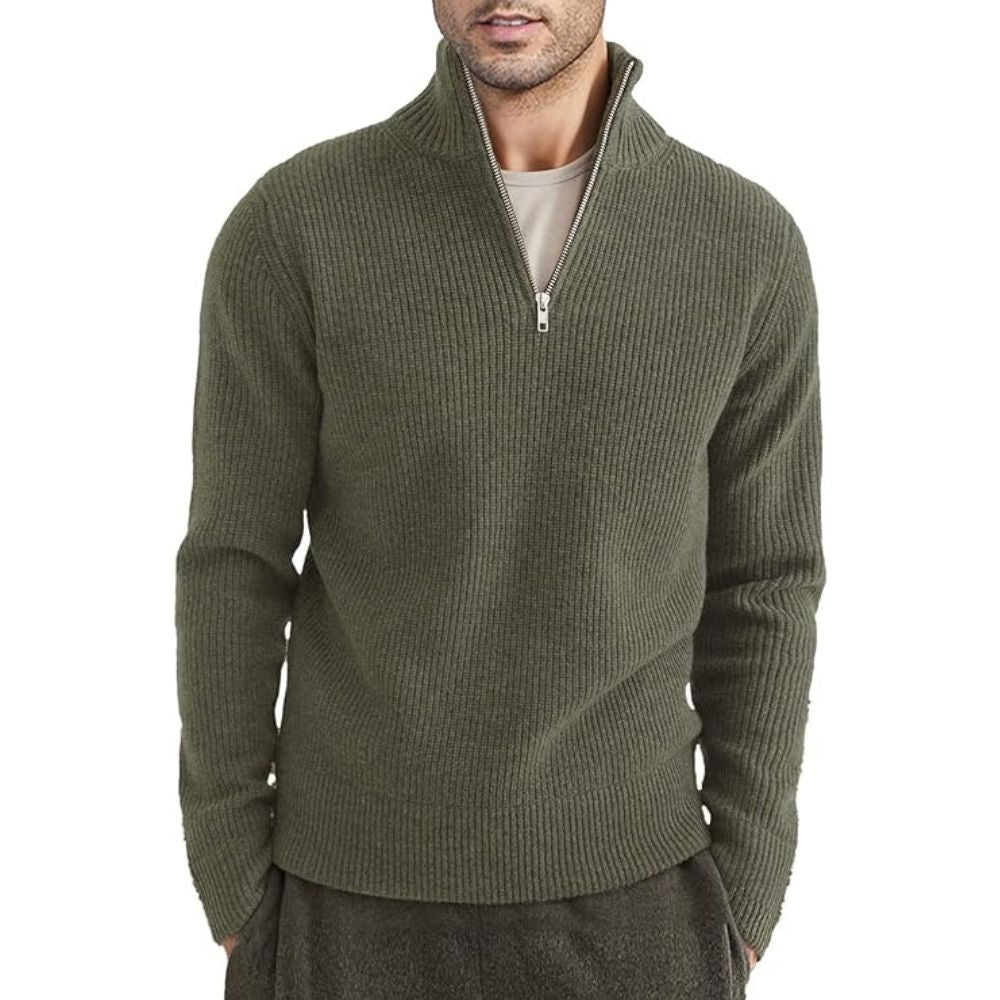 Kamal® | Thick Zip-Up Sweater For Men