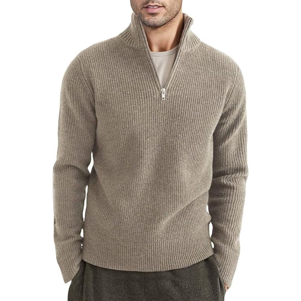 Kamal® | Thick Zip-Up Sweater For Men