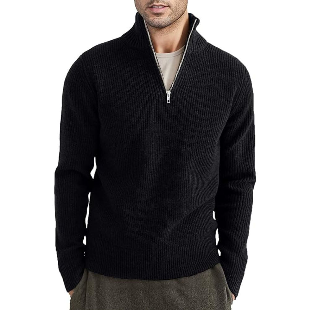 Kamal® | Thick Zip-Up Sweater For Men