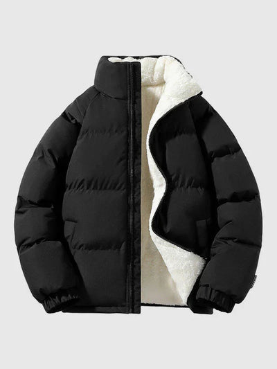 Helios | Modern long-sleeved jacket with zip and stand-up collar