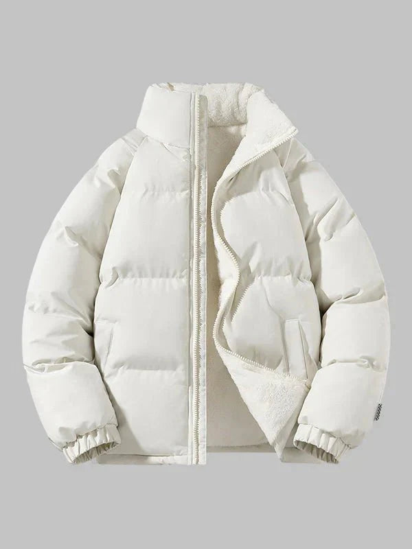 Helios | Modern long-sleeved jacket with zip and stand-up collar