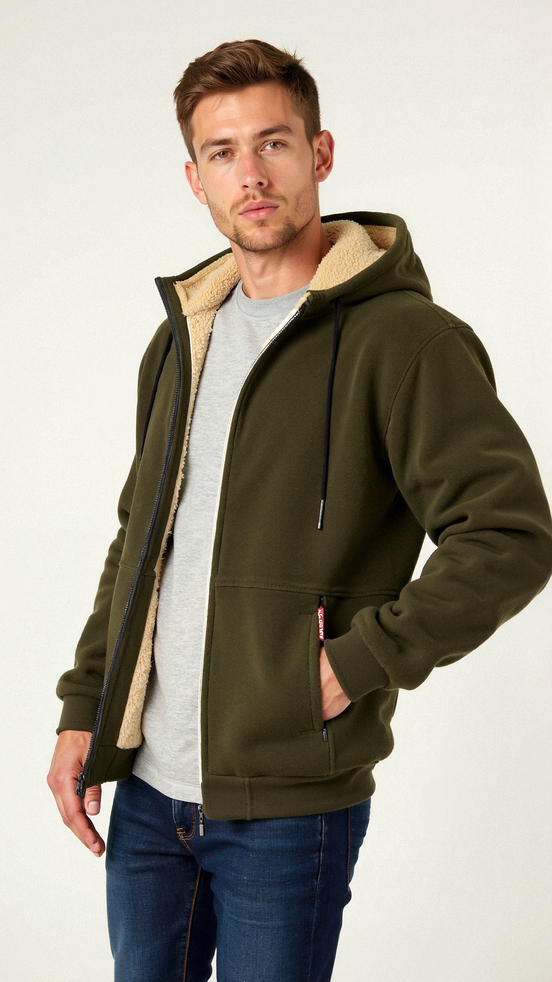 Zayd | Warm hoodie with lining