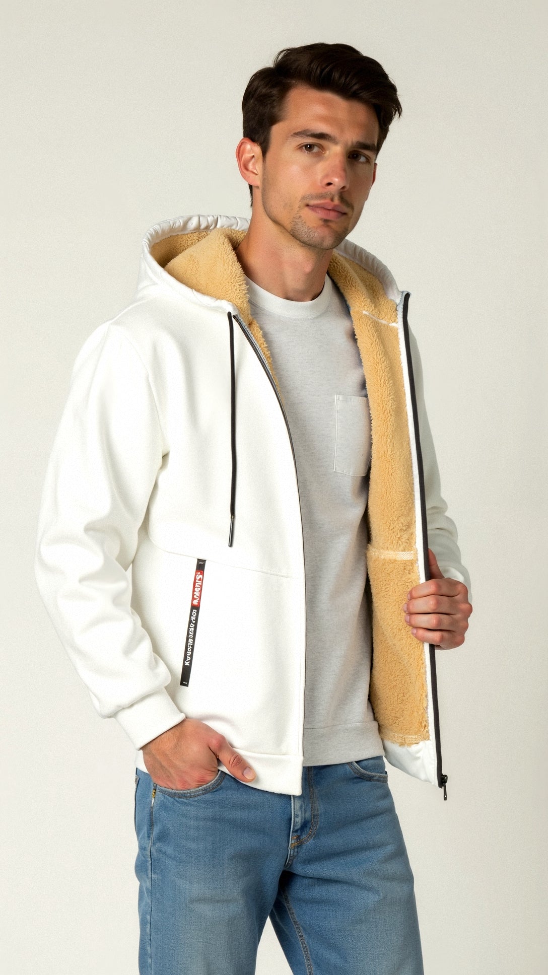 Zayd | Warm hoodie with lining
