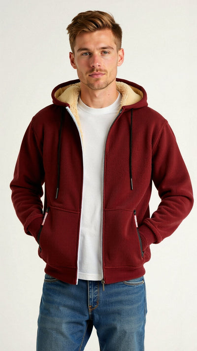 Zayd | Warm hoodie with lining