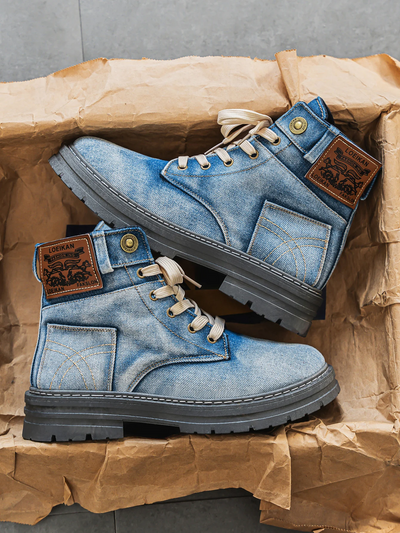Byron | Stylish denim boots