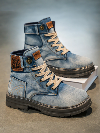 Byron | Stylish denim boots