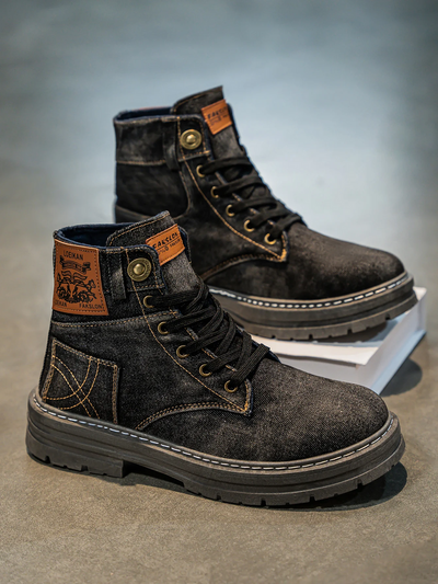 Byron | Stylish denim boots