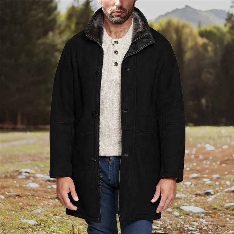 Martín® | Integrated coat in warm wool