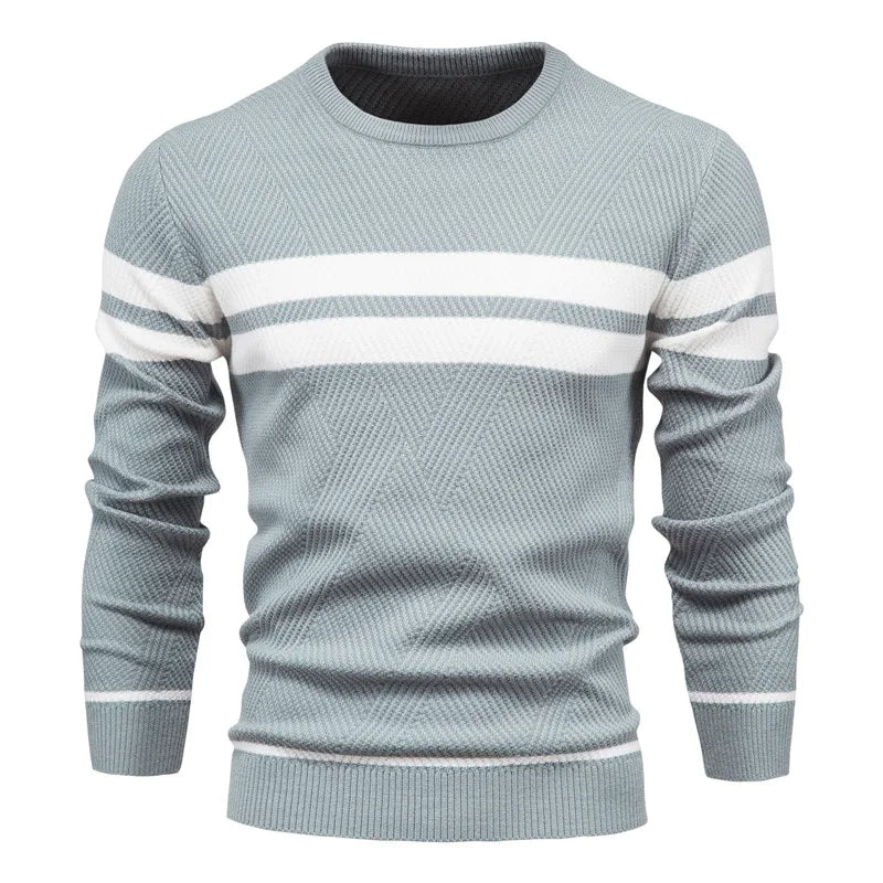 Lev | Long-sleeved patchwork sweater