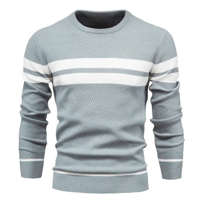 Lev | Long-sleeved patchwork sweater
