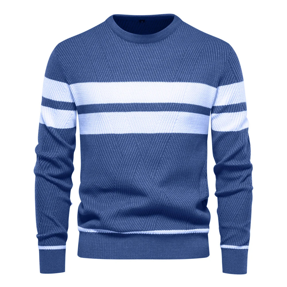 Lev | Long-sleeved patchwork sweater