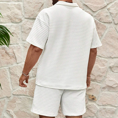 Edmund® | Half-Zip Summer Set Block Pattern
