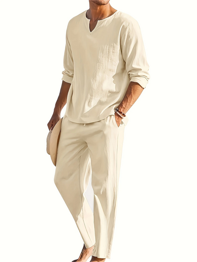 Nathaniel® | Casual Lounge Set In Solid Colours