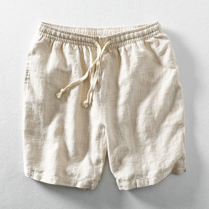 Marciano® | Linen Pinstripe Shorts