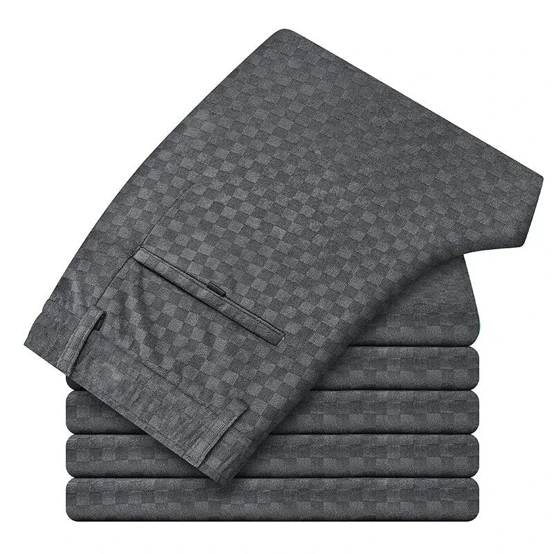 Orestes® | Corduroy Check Trousers