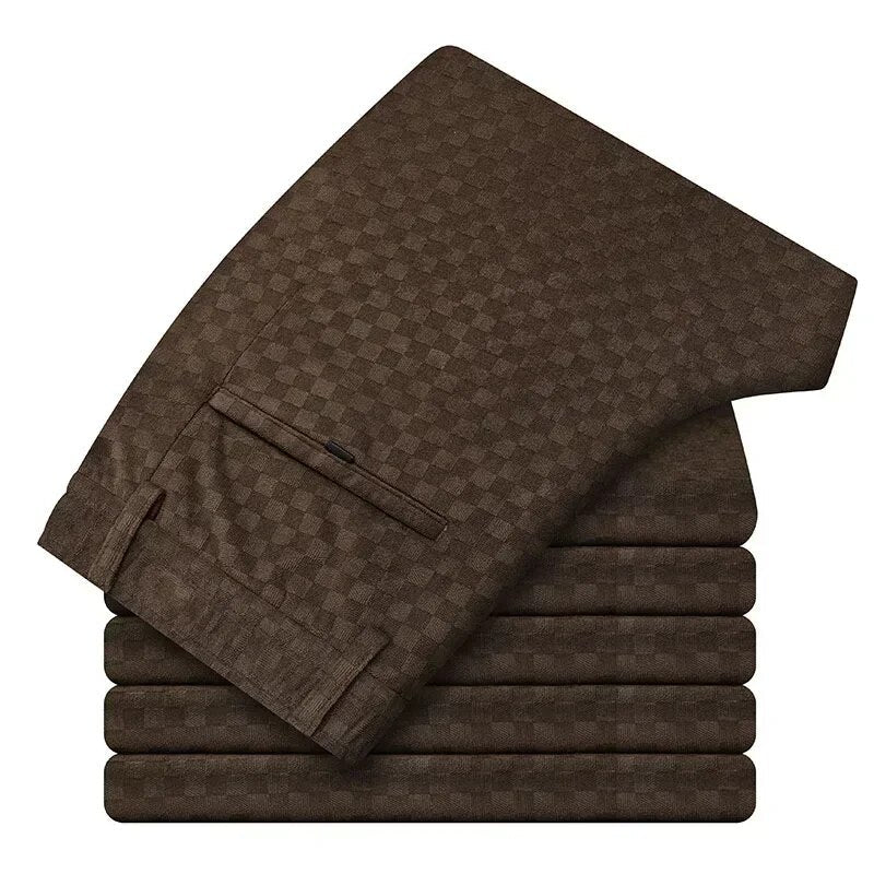 Orestes® | Corduroy Check Trousers