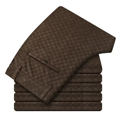 Orestes® | Corduroy Check Trousers