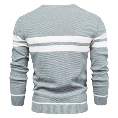 Lev | Long-sleeved patchwork sweater
