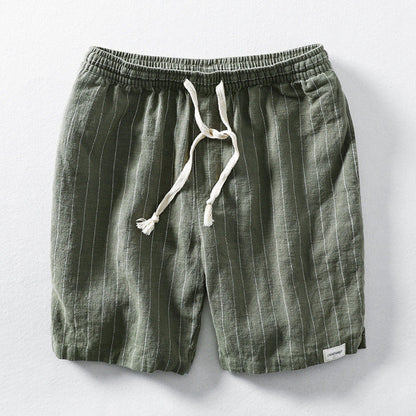 Marciano® | Linen Pinstripe Shorts