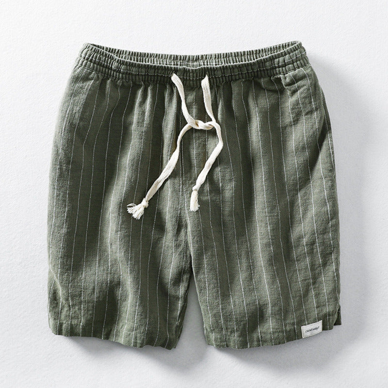 Marciano® | Linen Pinstripe Shorts