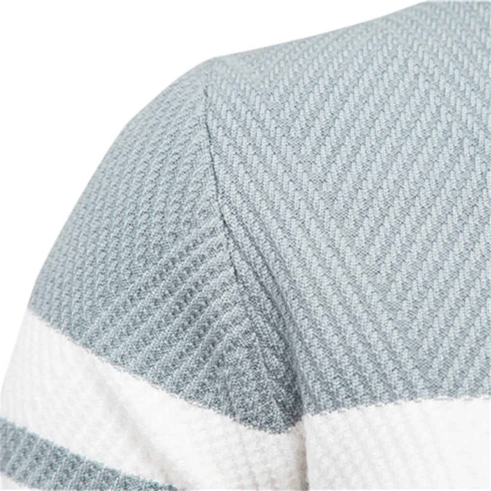 Lev | Long-sleeved patchwork sweater