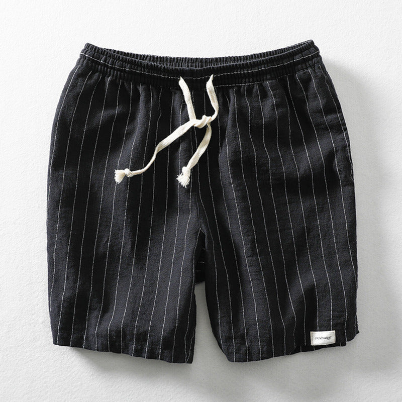 Marciano® | Linen Pinstripe Shorts