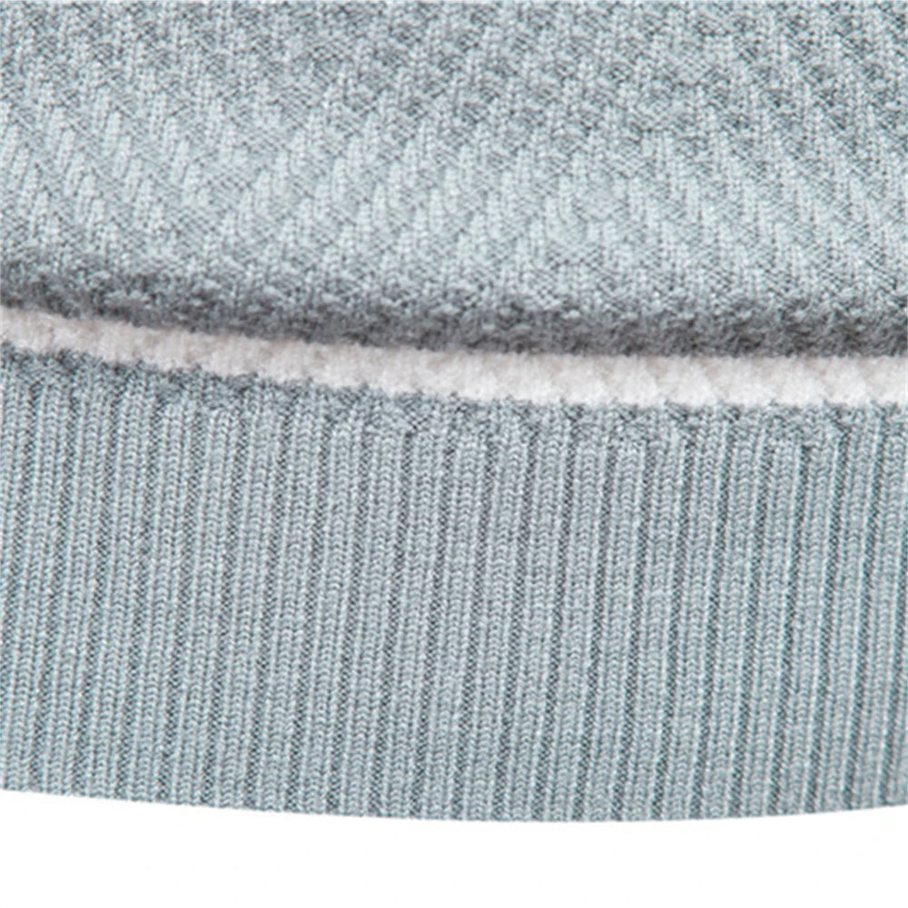 Lev | Long-sleeved patchwork sweater