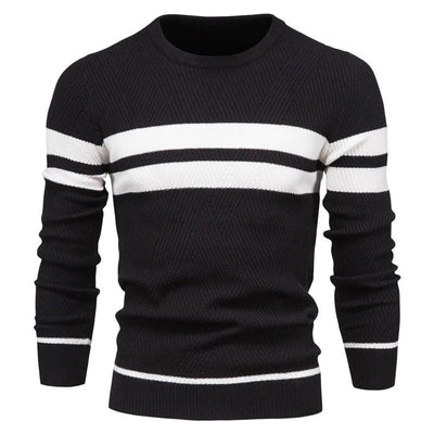 Lev | Long-sleeved patchwork sweater