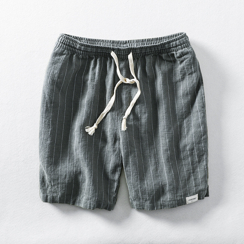 Marciano® | Linen Pinstripe Shorts